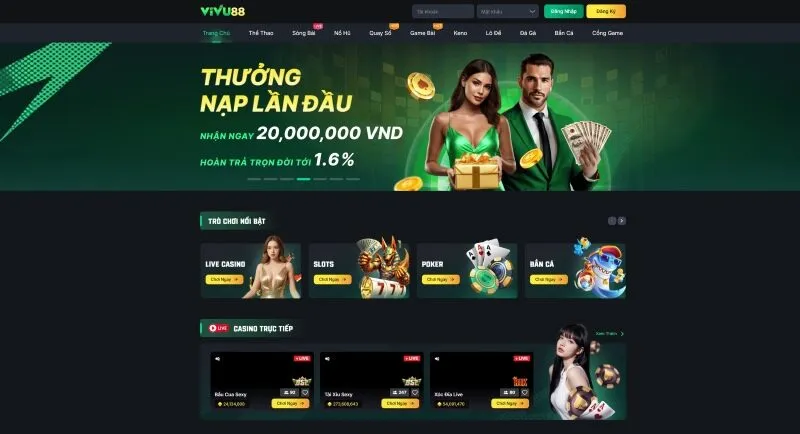 Giới thiệu sơ lược về nhà cái vivu88